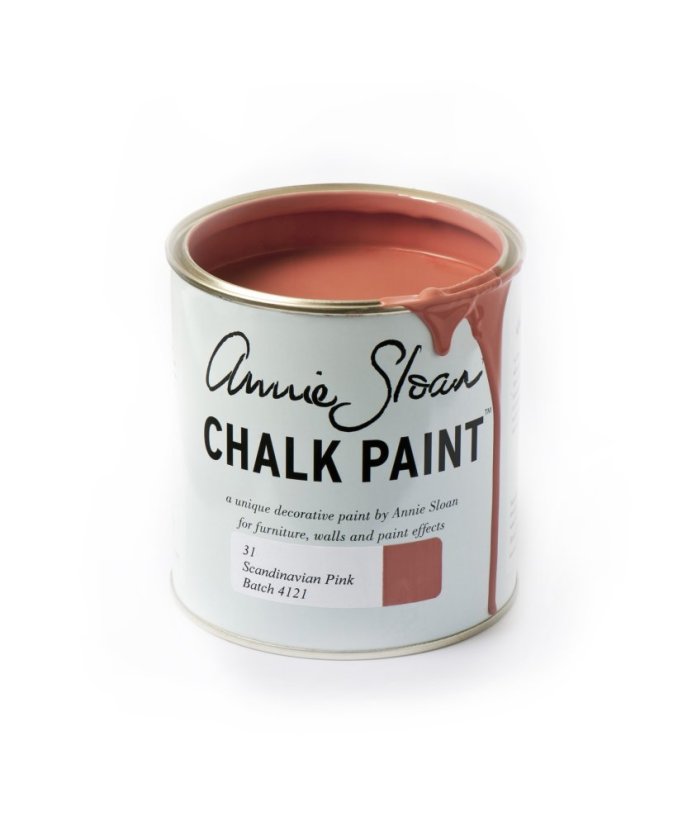 Annie Sloan Chalk Paint – Scandinavian Pink - Růžová - Velikost: 120ml