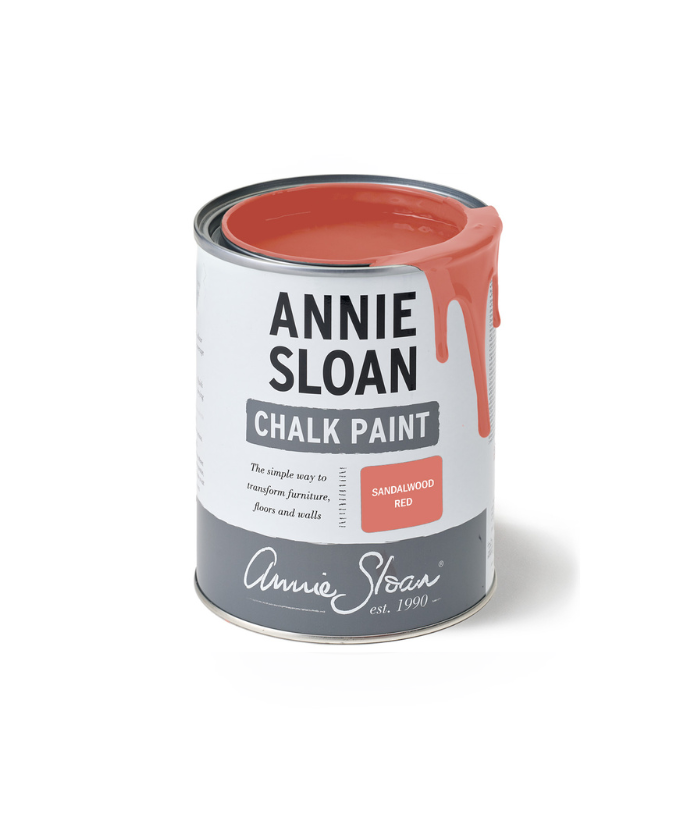 Annie Sloan Křídová Barva – Sandalwood Red - Červeno růžová - Velikost: 120ml