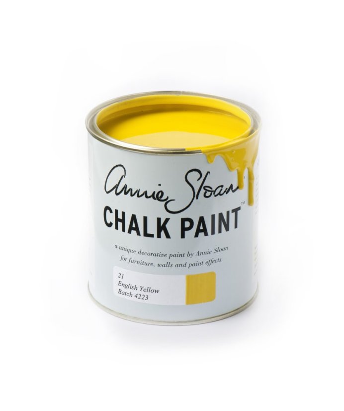 Annie Sloan Chalk Paint – English Yellow - Žlutá - Velikost: 120ml