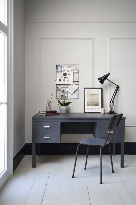 Annie Sloan Chalk Paint - Whistler Grey - Tmavě šedá - Velikost: 1l