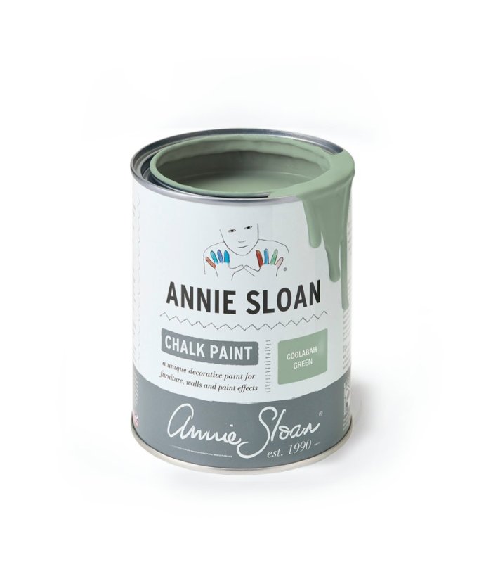 Annie Sloan Chalk Paint - Coolabah Green - Eukalyptově zelená - Velikost: 1l