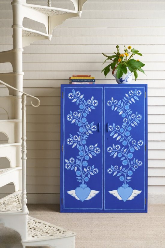 Annie Sloan Křídová Barva – Frida Blue - Modrá zářivá - Velikost: 1l