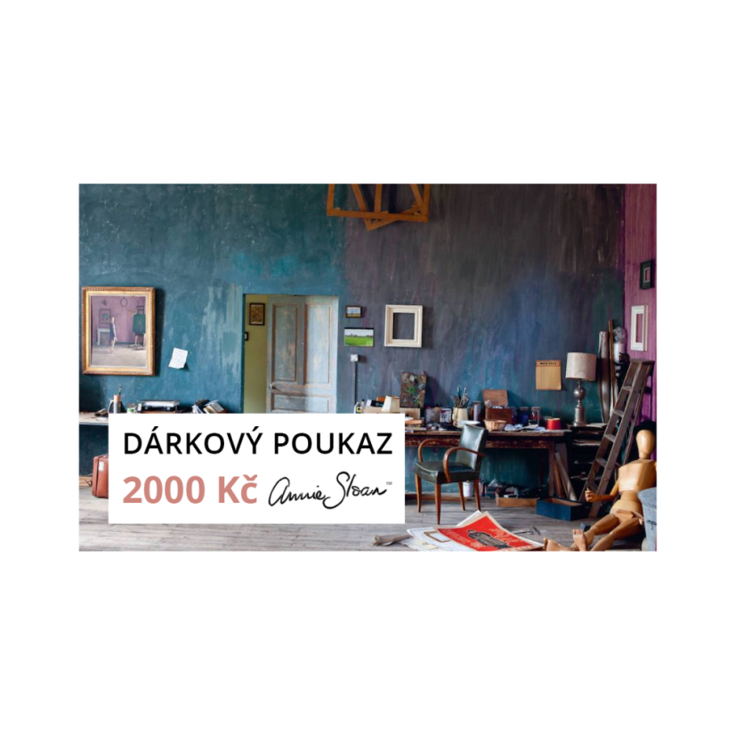 Dárkový poukaz v hodnotě 2000 Kč