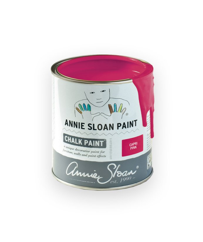 Annie Sloan Chalk Paint – Capri Pink - Sytě růžová - Velikost: 1l
