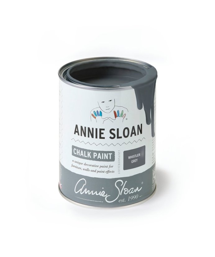 Annie Sloan Chalk Paint - Whistler Grey - Tmavě šedá - Velikost: 120ml
