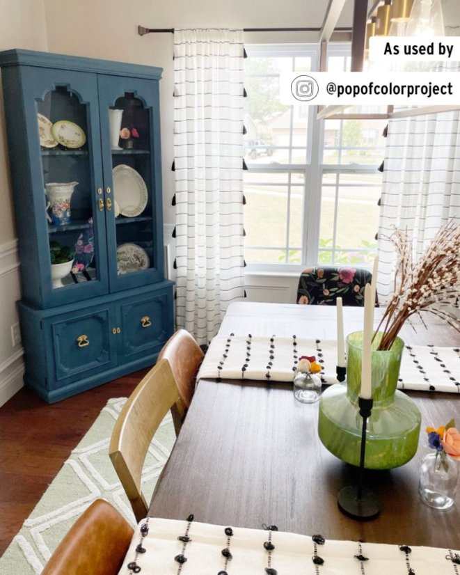 Annie Sloan Křídová Barva – Aubusson Blue - Modrozelená modrá - Velikost: 120ml