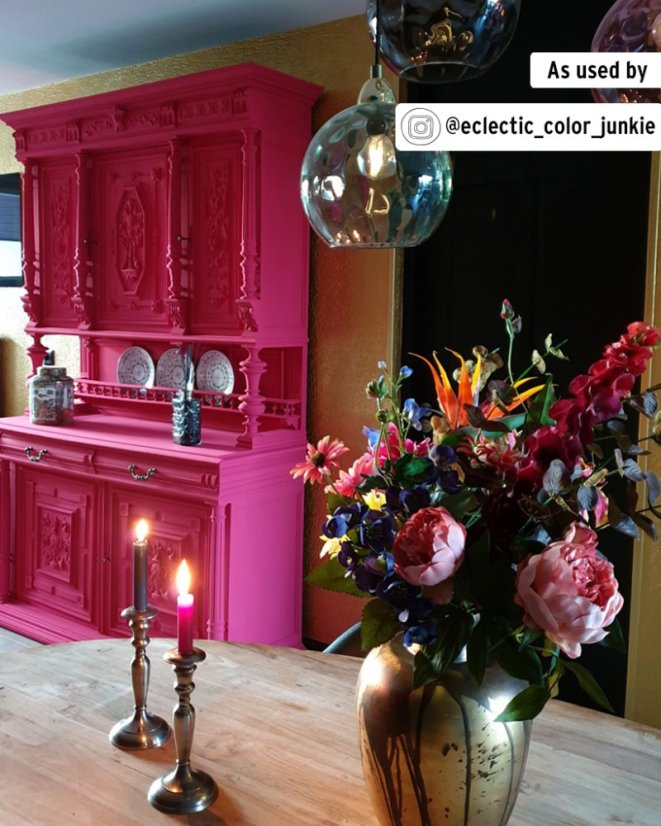 Annie Sloan Chalk Paint – Capri Pink - Sytě růžová - Velikost: 1l